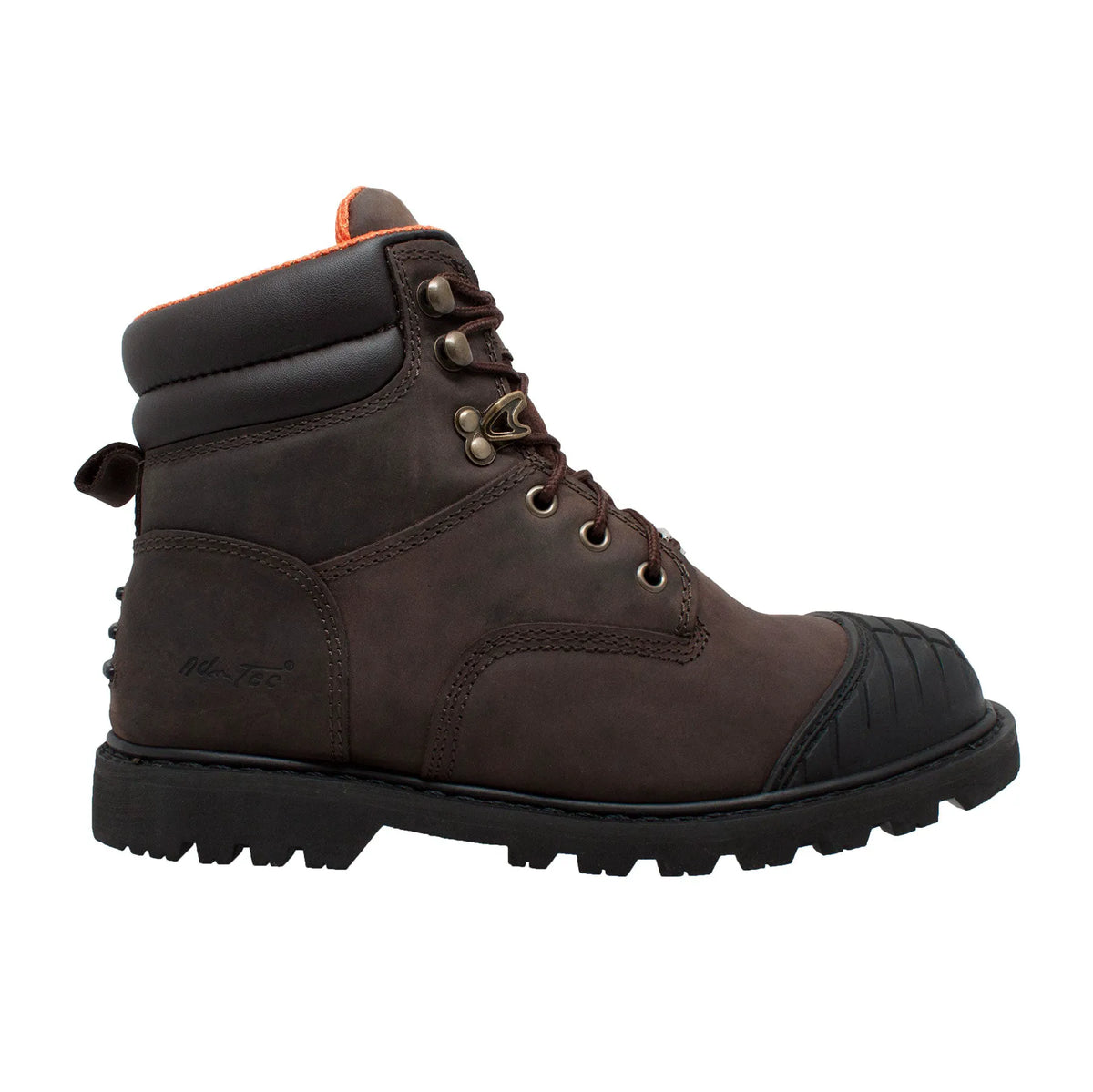 1018: Men's 6" Work Boot- Brown [Steel Toe]