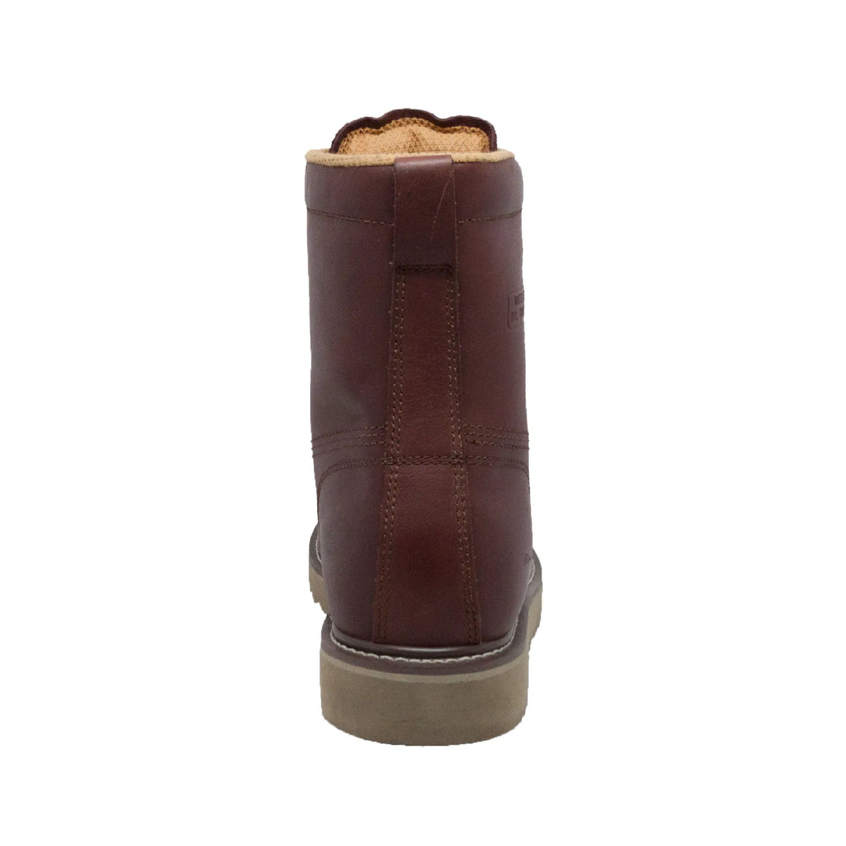 1311- Redwood: Men's 8" Farm Boot - Burgundy [Soft Toe]