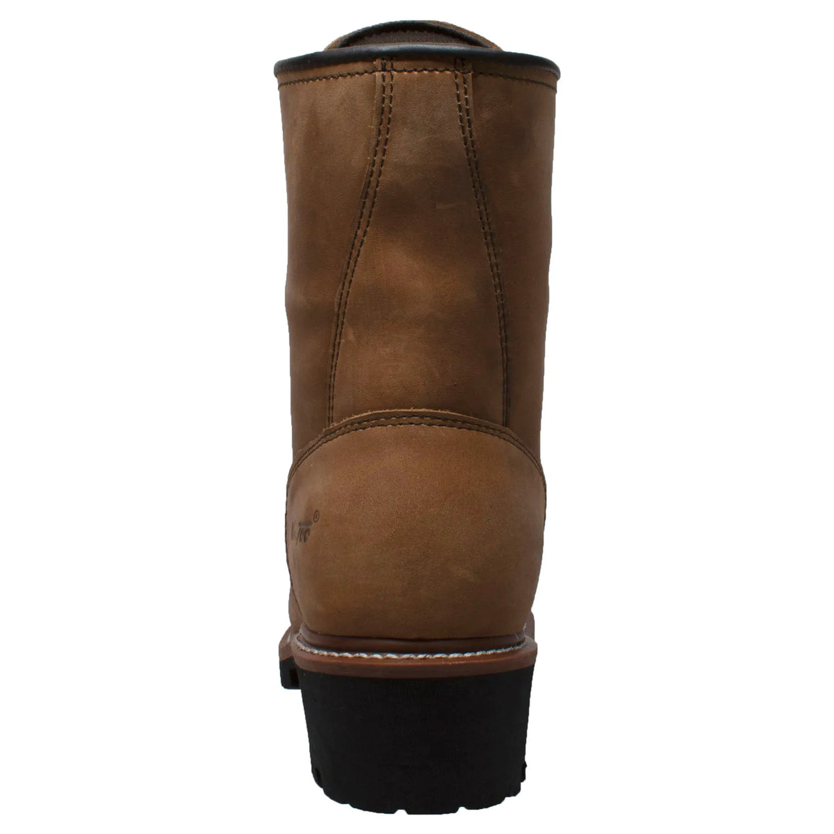 1427WP- Logger: Men's 9" work boot- Brown [soft toe, wp]