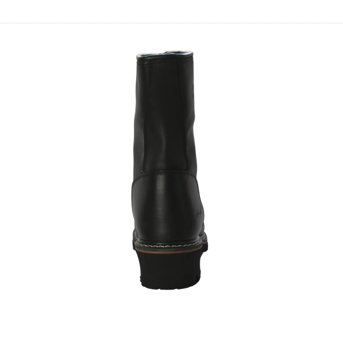 Men's 9" Black Lace Waterproof Steel Toe Logger - 1428WP-BK