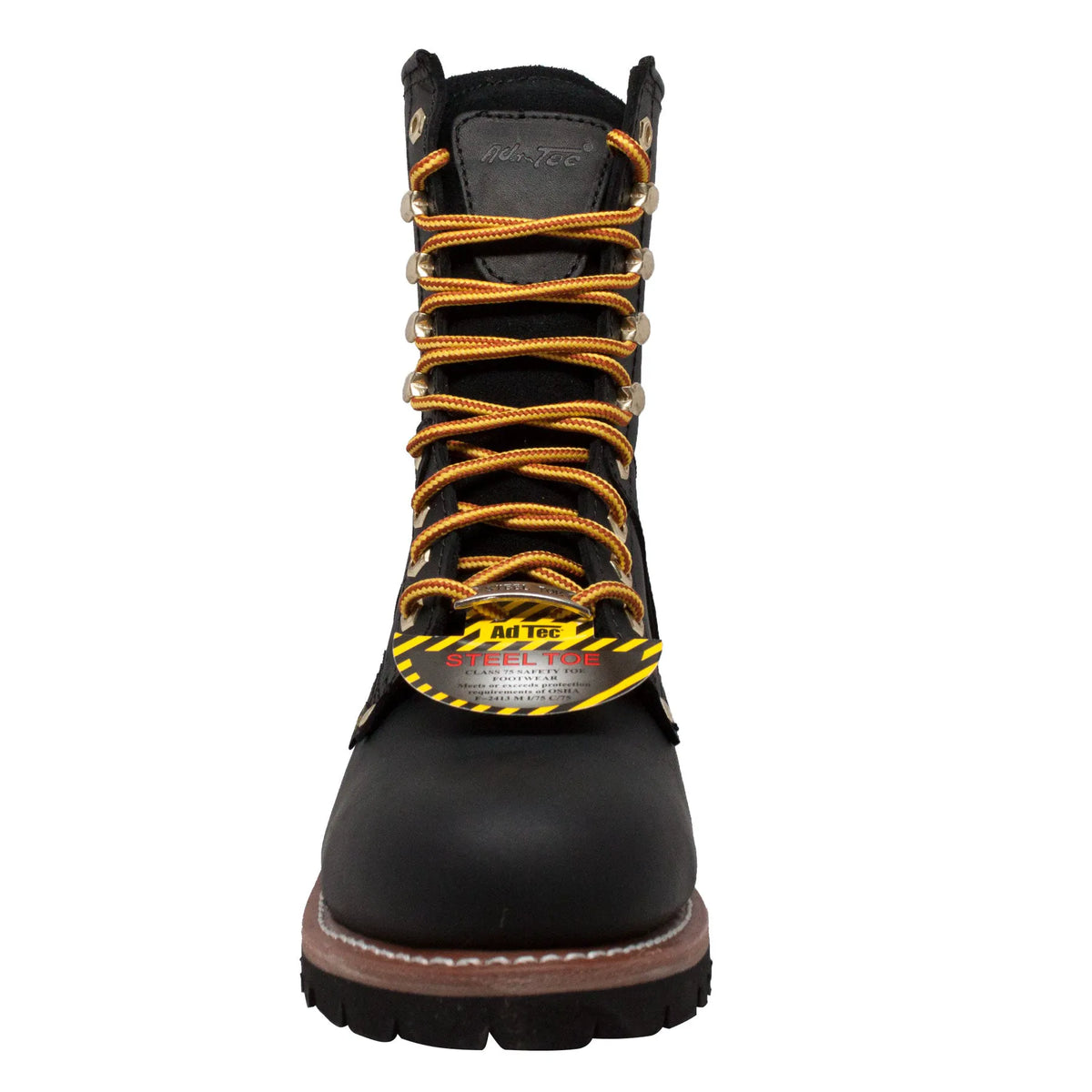 1428WP- Logger: Men's 9" Work boot- Black [steel toe, wp]