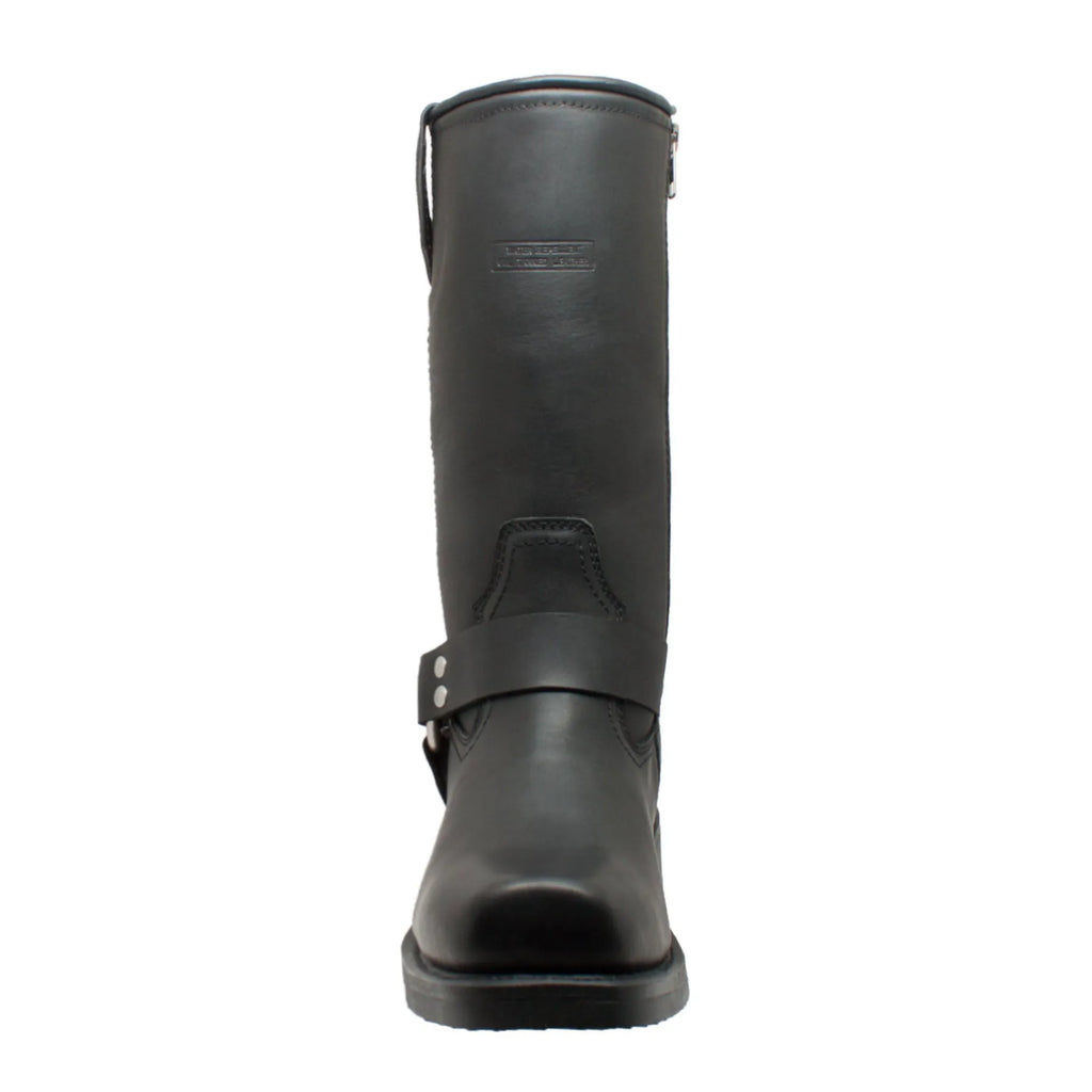 1446: Men's 13" Harness Boot- Black [soft toe, wp]