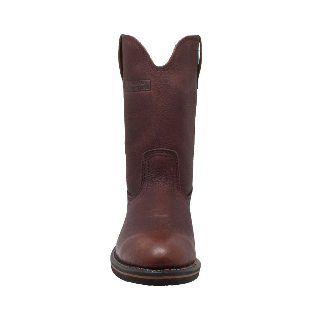 1552- Wellington- Men's 12" work boot- burgundy [soft toe]