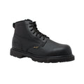 1587- Men's 6" work boot- Black [Comp Toe]