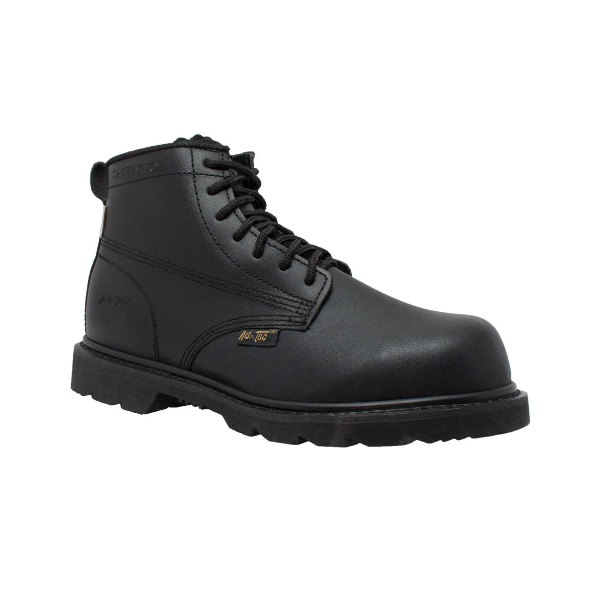 1587- Men's 6" work boot- Black [Comp Toe]
