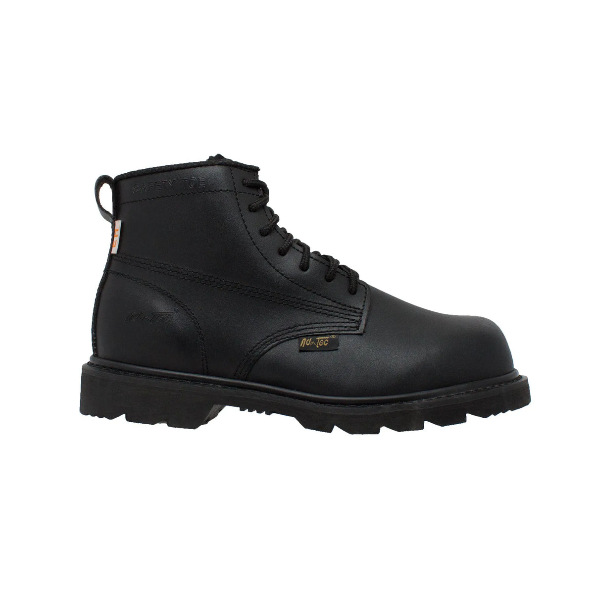 1587- Men's 6" work boot- Black [Comp Toe]