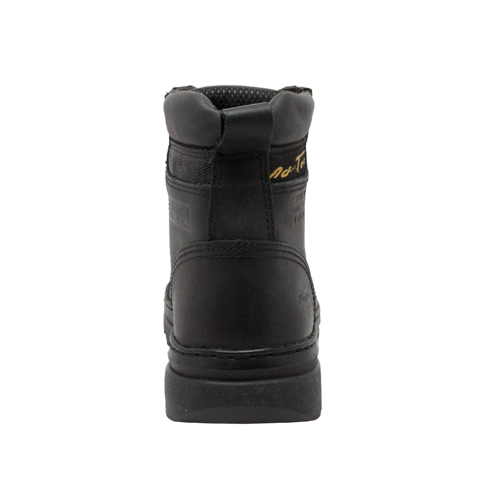 1980: Men's 6" Steel Toe Work Boot- Black [Steel Toe]