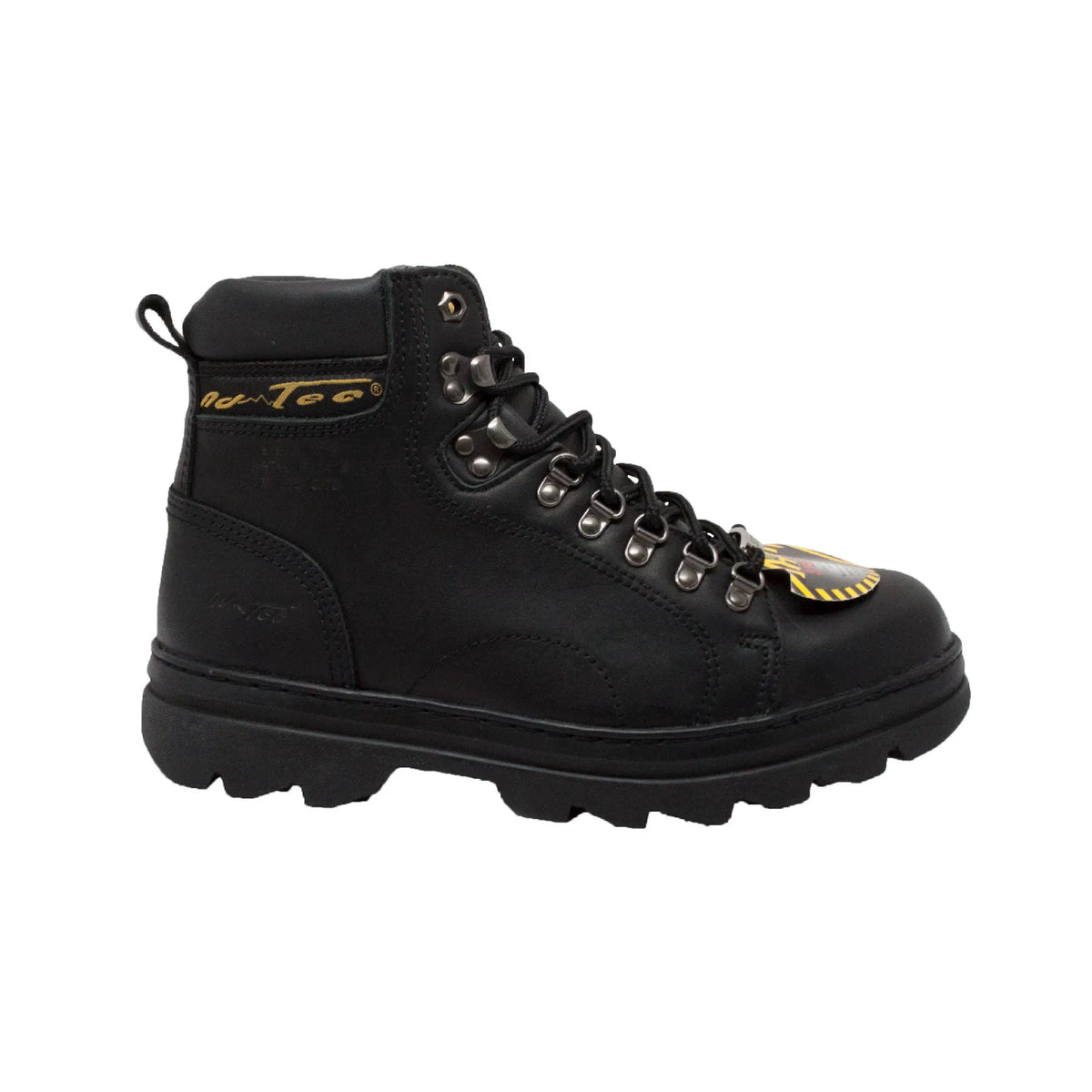 1980: Men's 6" Steel Toe Work Boot- Black [Steel Toe]