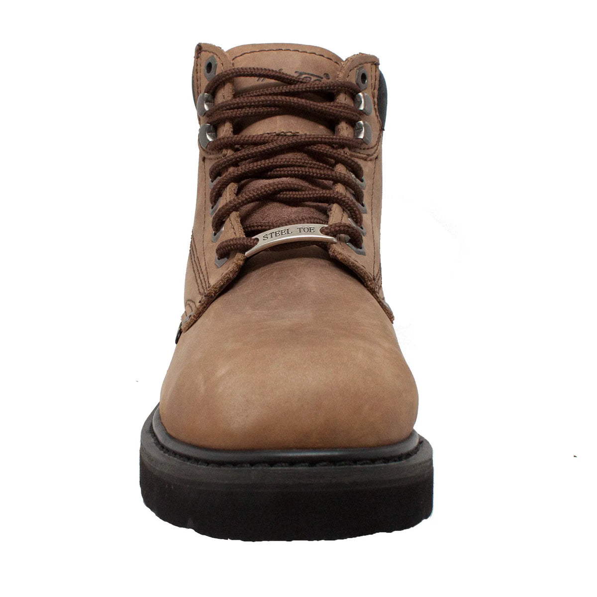 1981- Men's 6" Work Boot- brown [Steel Toe]
