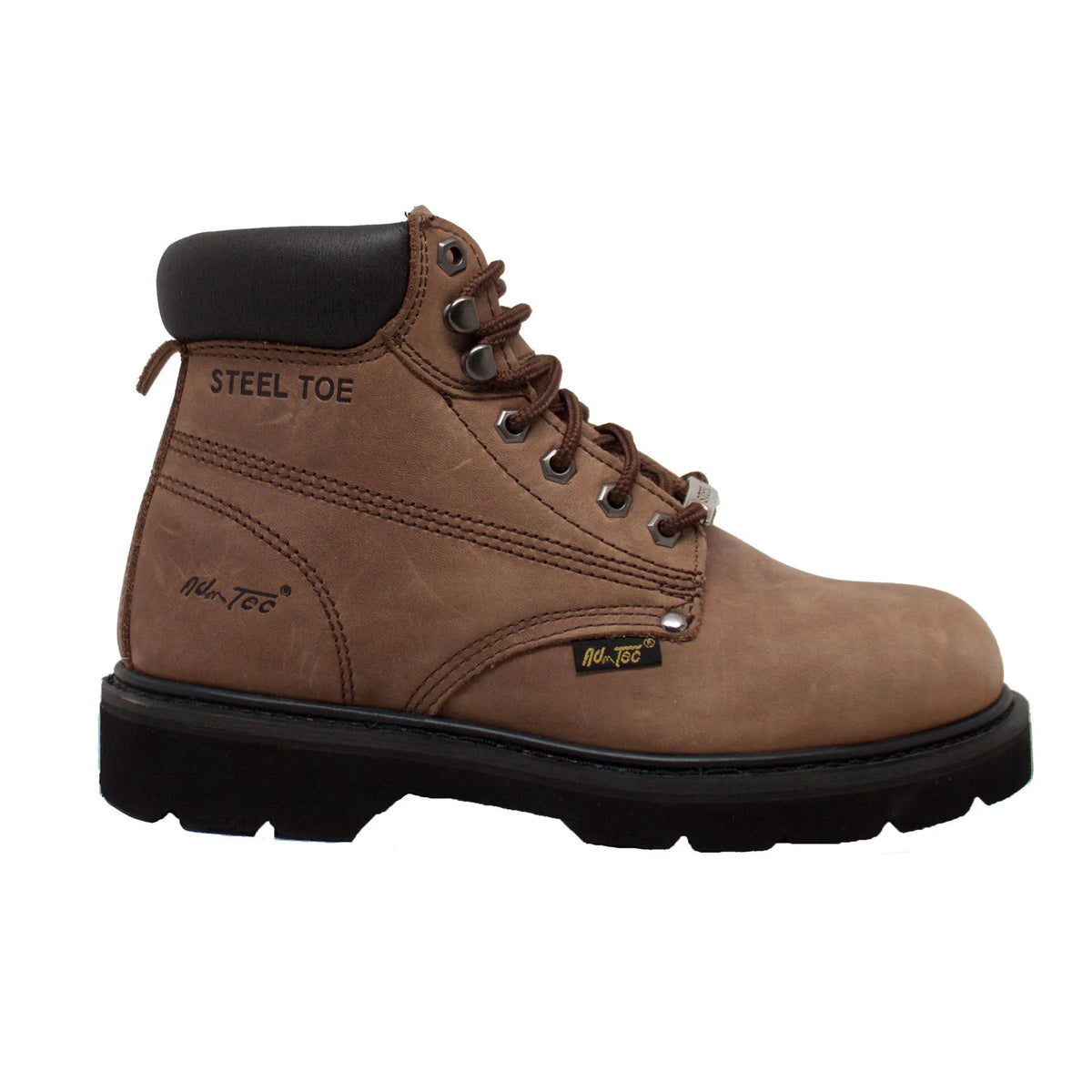1981- Men's 6" Work Boot- brown [Steel Toe]
