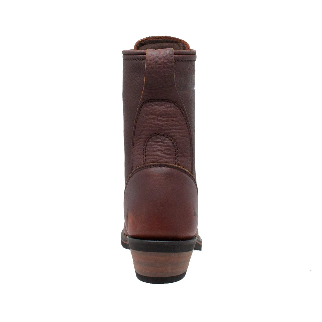 2173: Women's 8" Chestnut Packer - Brown [Soft Toe]