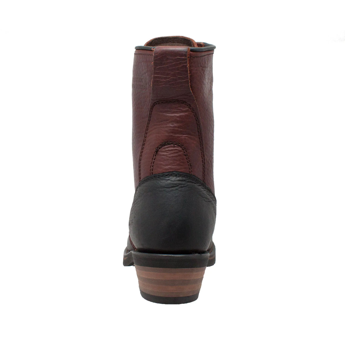 2179: Women's 8" Packer - black/burgundy [soft toe]