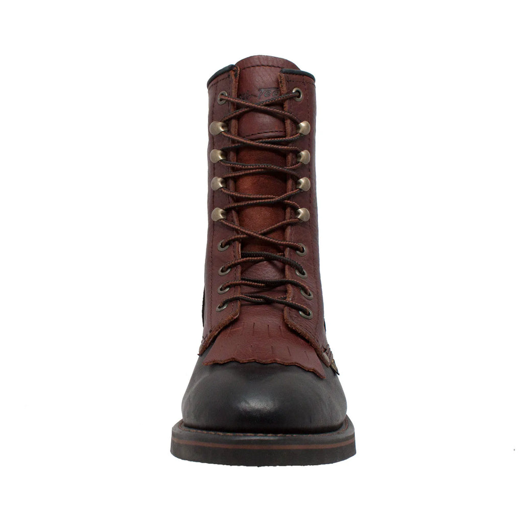 2179: Women's 8" Packer - black/burgundy [soft toe]