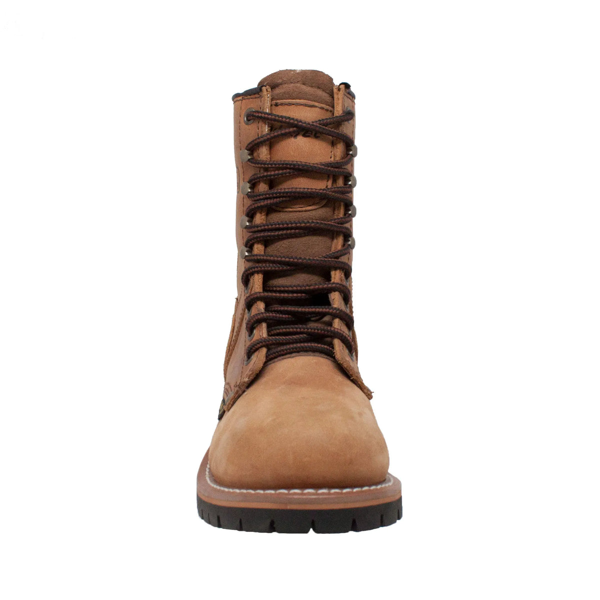 2427- Logger: Women's 9" Work boot- brown [soft toe]