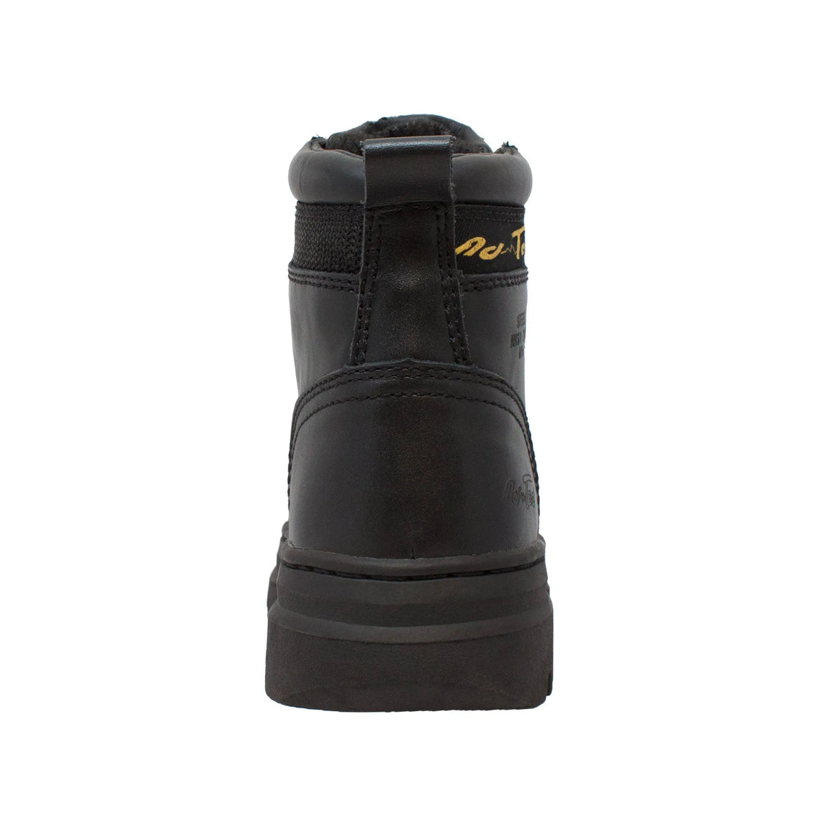 2980: Women's 6" Work Boot- Black - [steel toe]