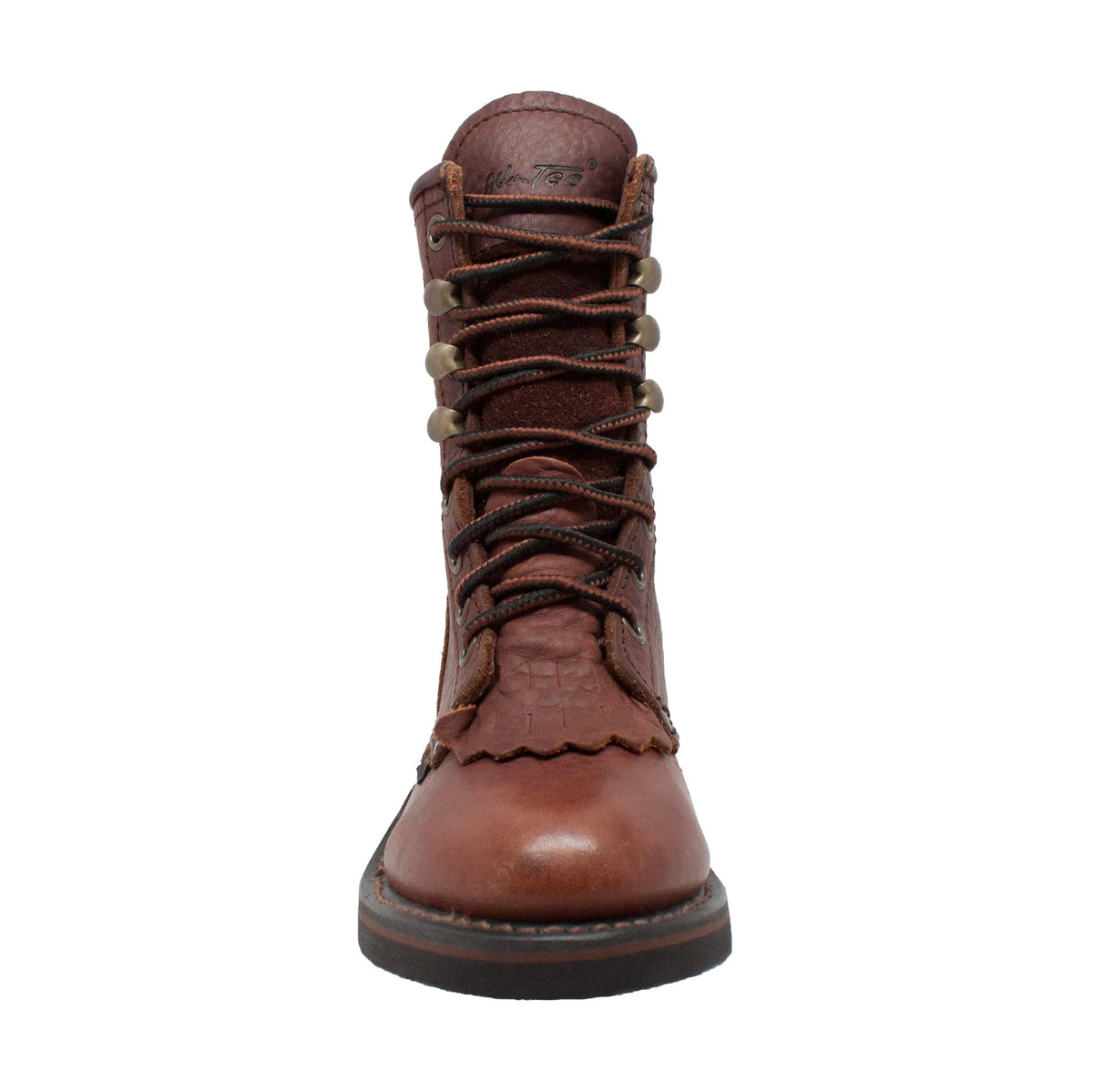 4173: Children's Chestnut Packer - Brown [soft toe]