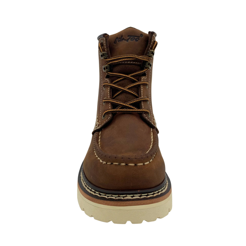 8144- Legacy: Women's 6" Brown Work Boot- [Soft Toe]