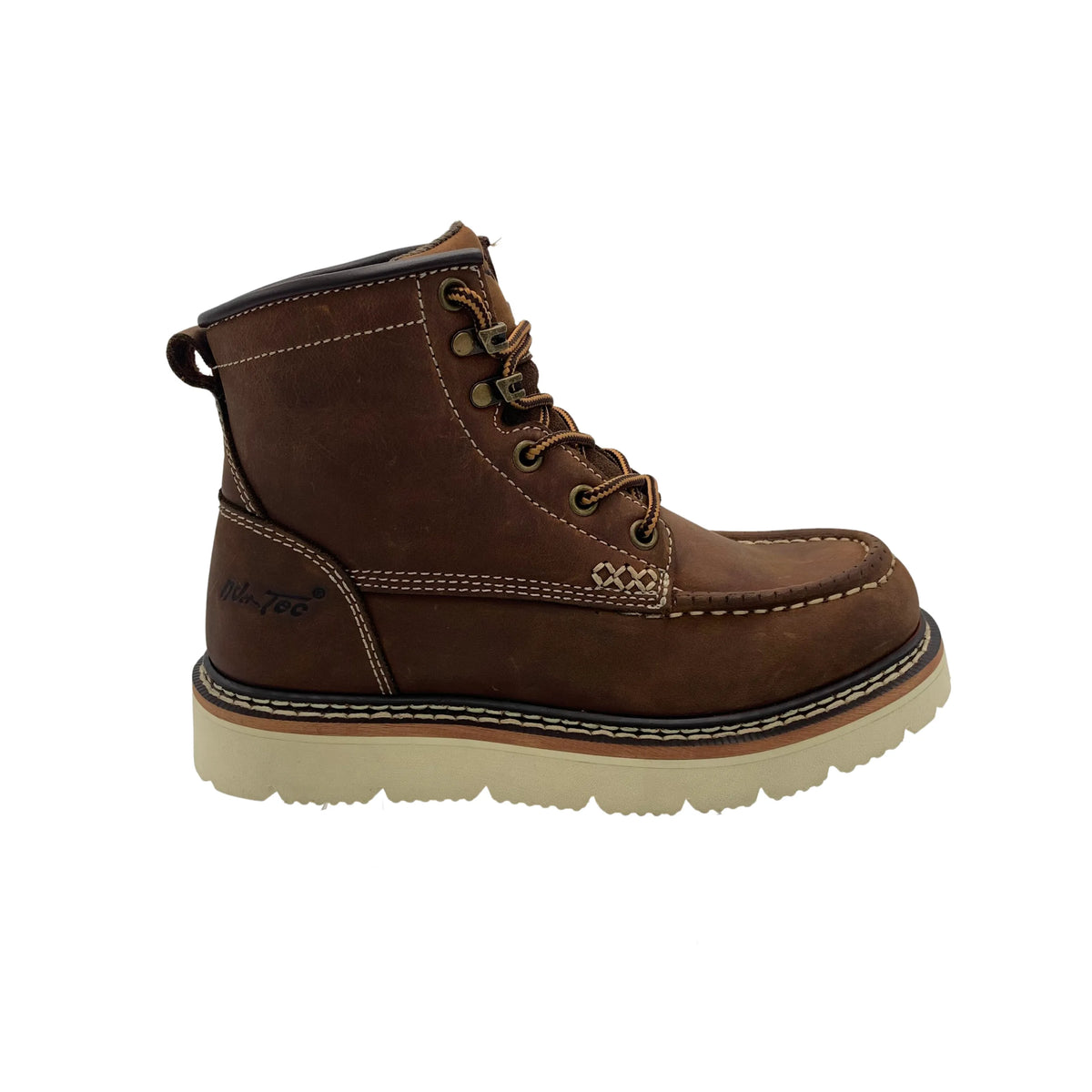8144- Legacy: Women's 6" Brown Work Boot- [Soft Toe]