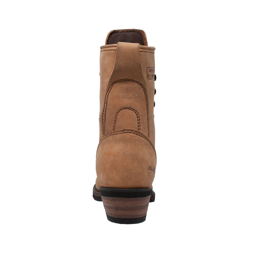 8224: Women's 8" Packer - brown [soft toe]