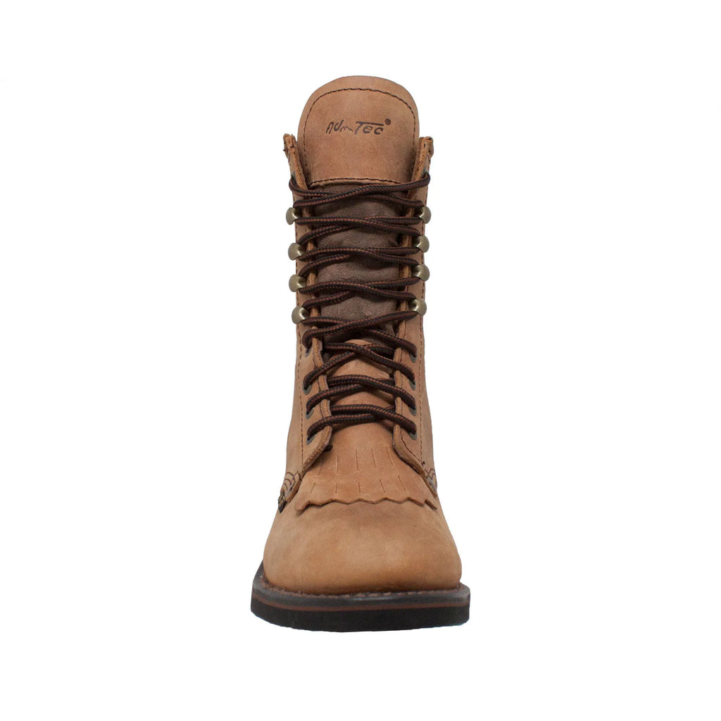 8224: Women's 8" Packer - brown [soft toe]