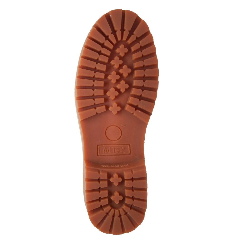 Women's 6" Waterproof Steel Toe Work Boot Tan - 8803