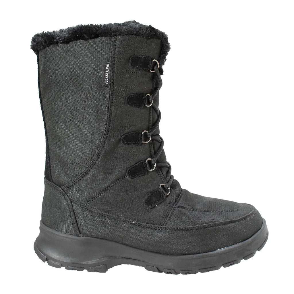 Womens Waterproof Nylon Winter Boot