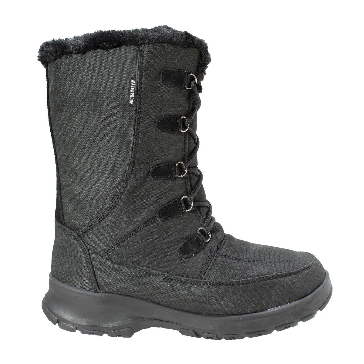 Womens Waterproof Nylon Winter Boot
