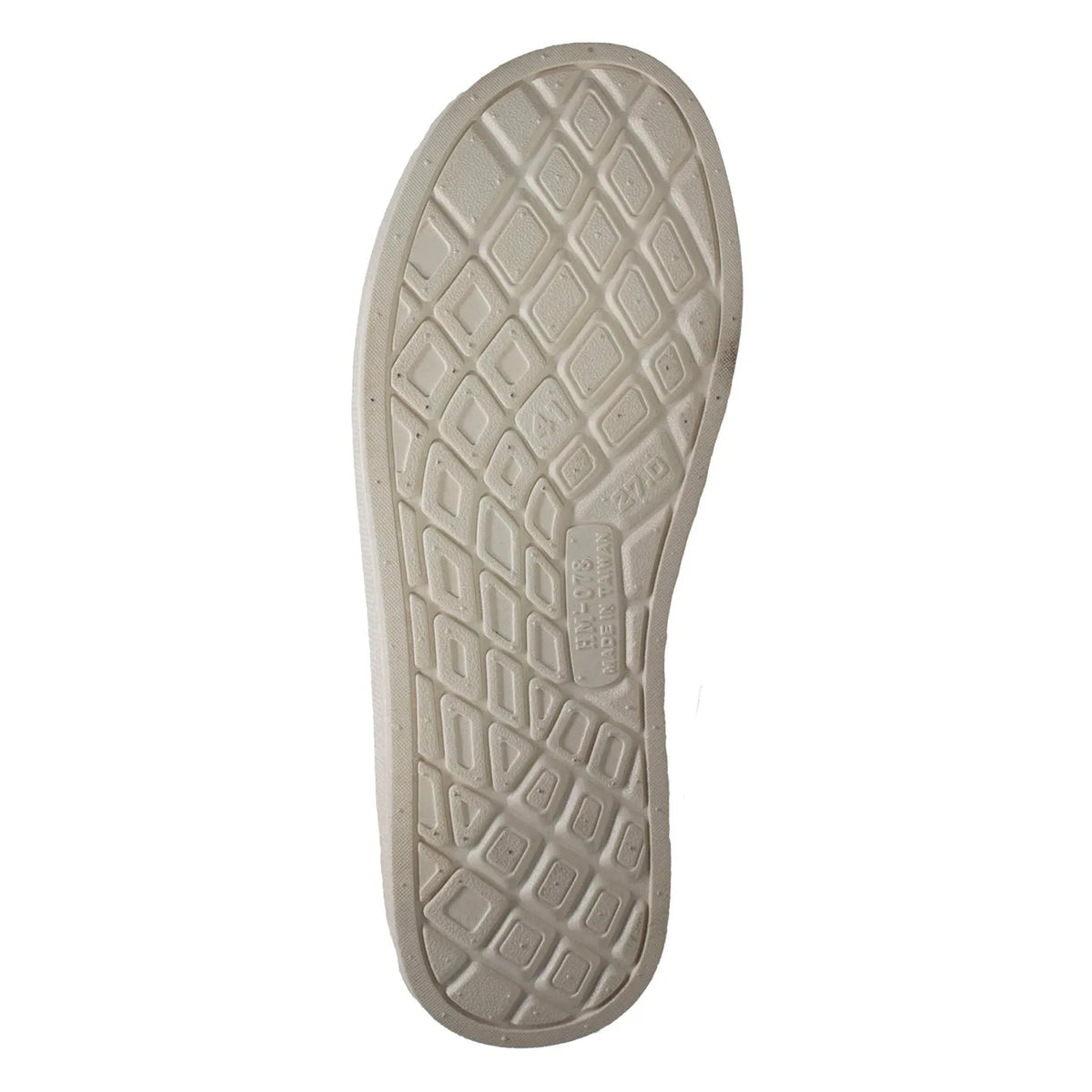 8909WT- Women's 4" White Comfort Slip On
