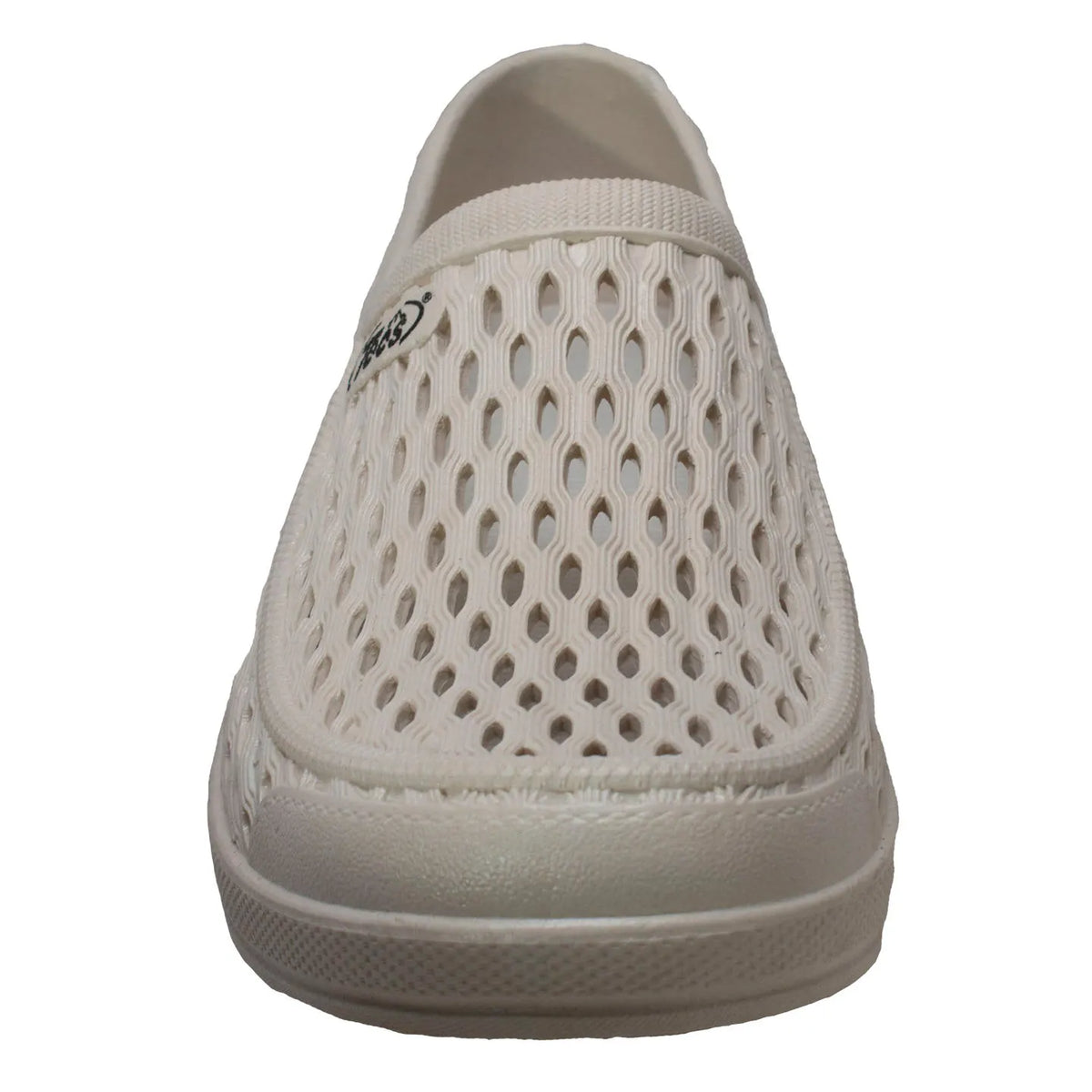 8909WT- Women's 4" White Comfort Slip On