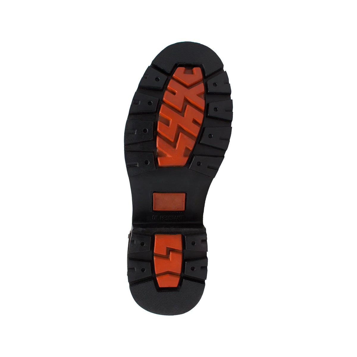 9143: Men's 6" Biker Boot- Black, Lace-up w/ size zip [soft toe]
