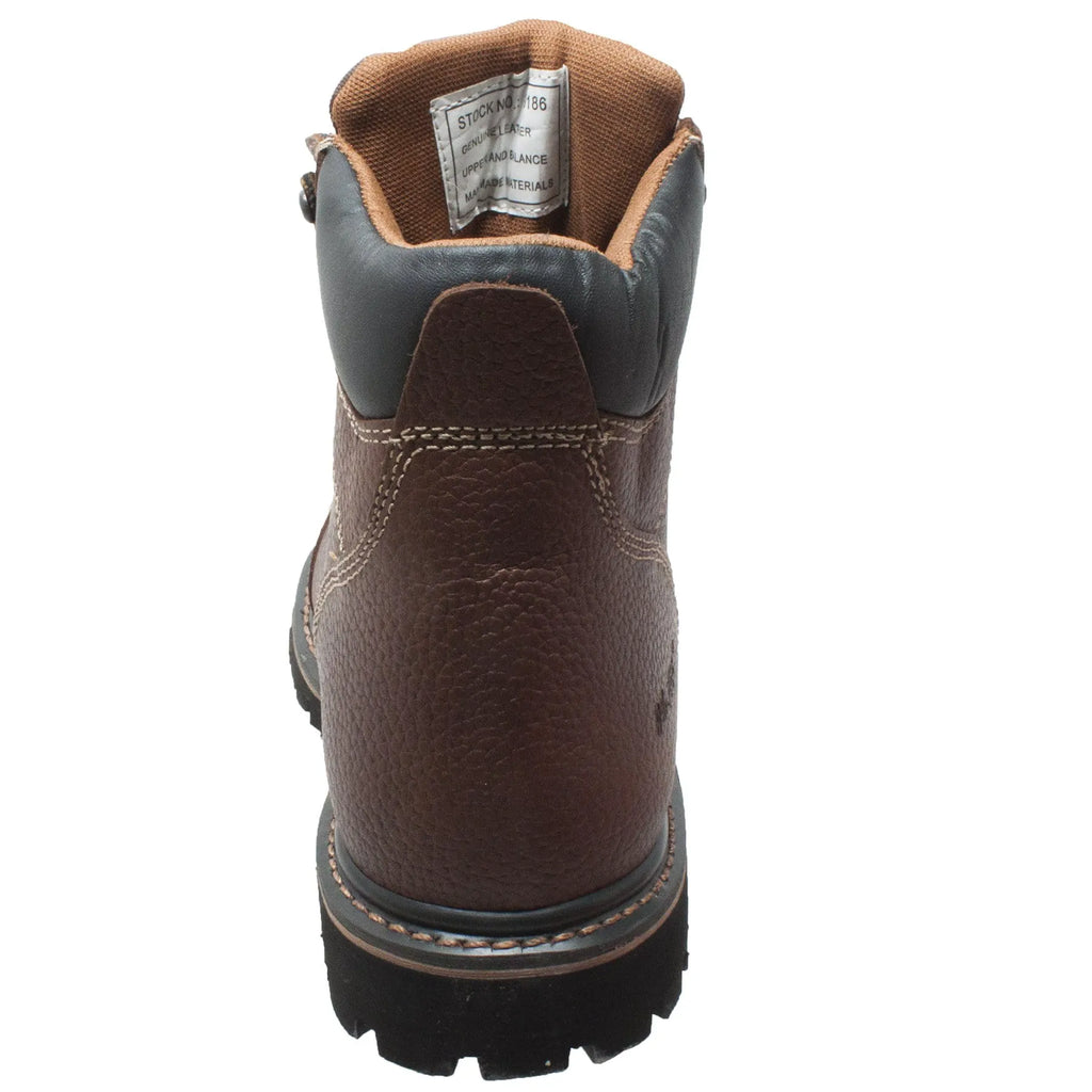 Men's 6" Light Brown Comfort Work Boot