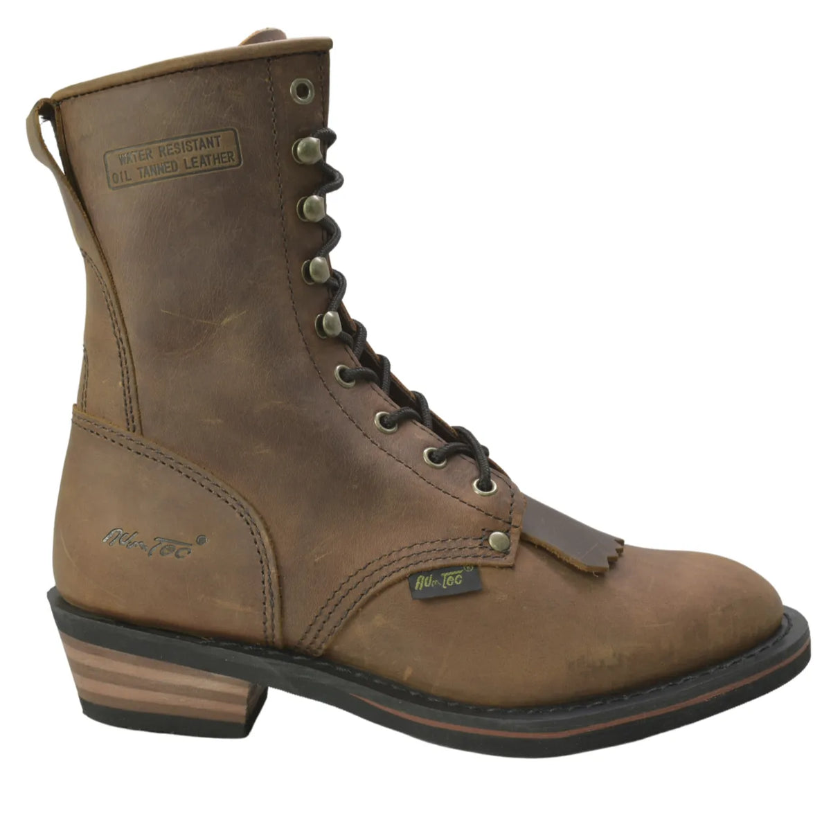 9224: Men's 9" Packer- tan [soft toe]