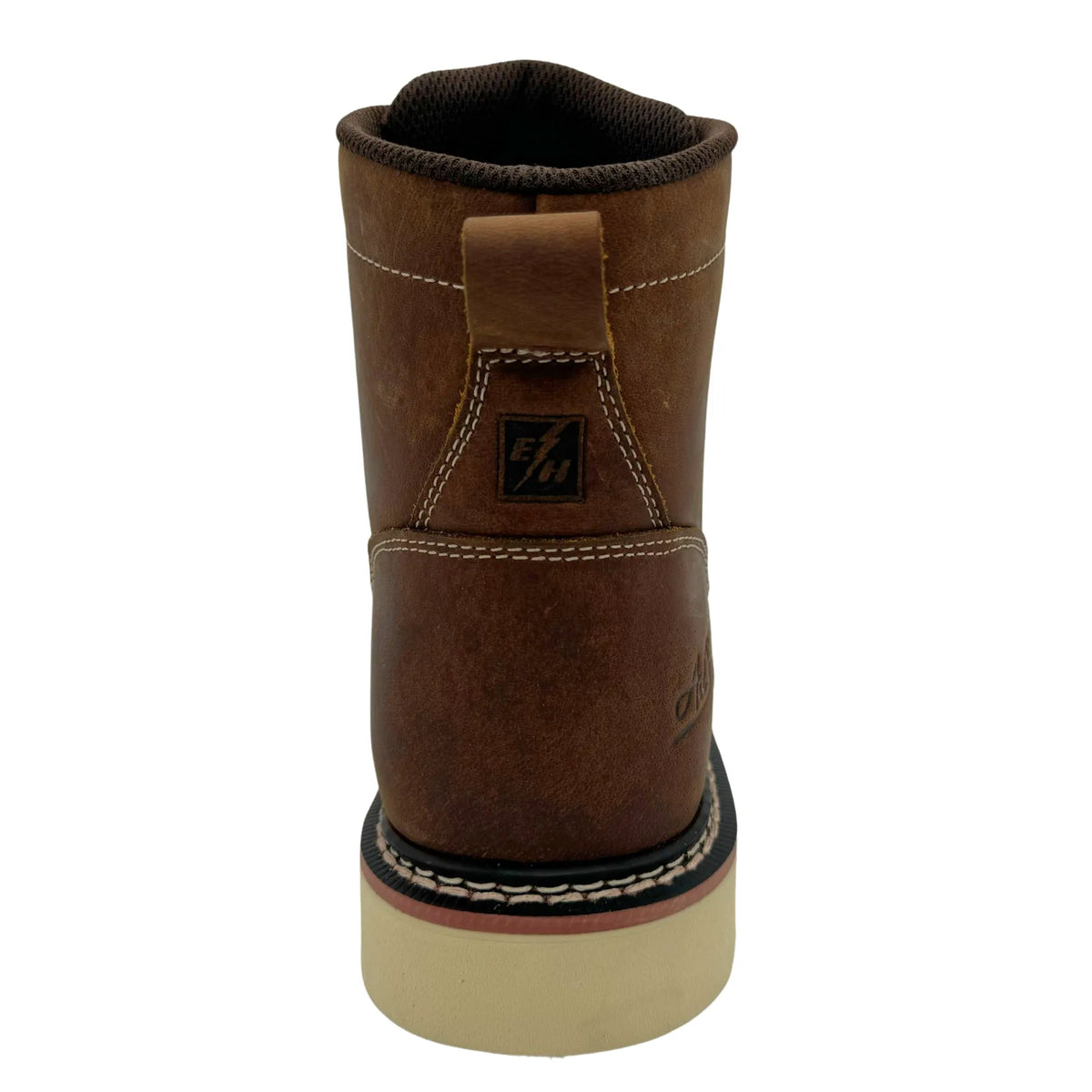 9256CR- RANCHO: MEN'S 6" MOC TOE: BROWN-[COMP TOE, EH, SRO]