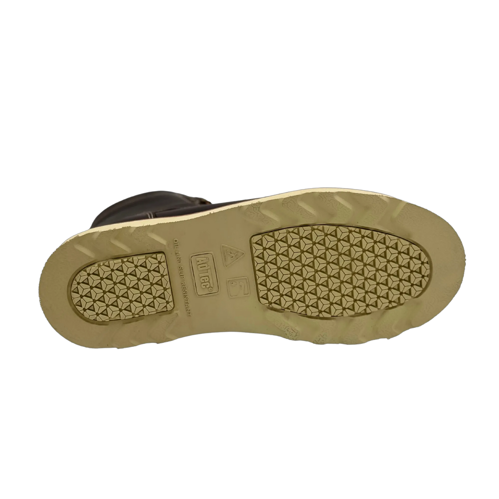 9255DB- Rancho: Men's 6" Moc Toe: Oil Tan Brown- [SOFT TOE, EH SRO]