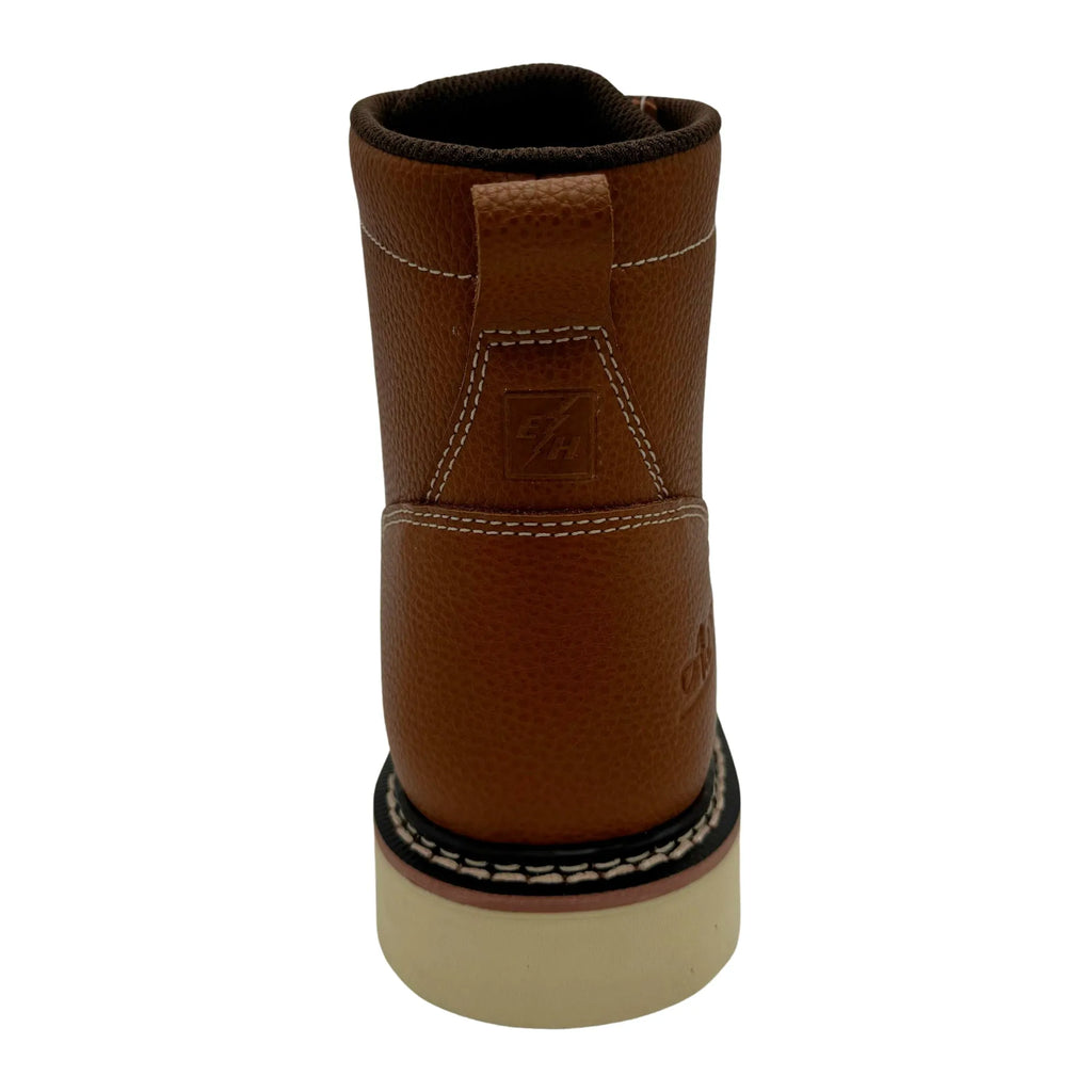 9257- Rancho: Men's 6" Moc Toe: Saddle Tan- [COMP TOE, EH, SRO]