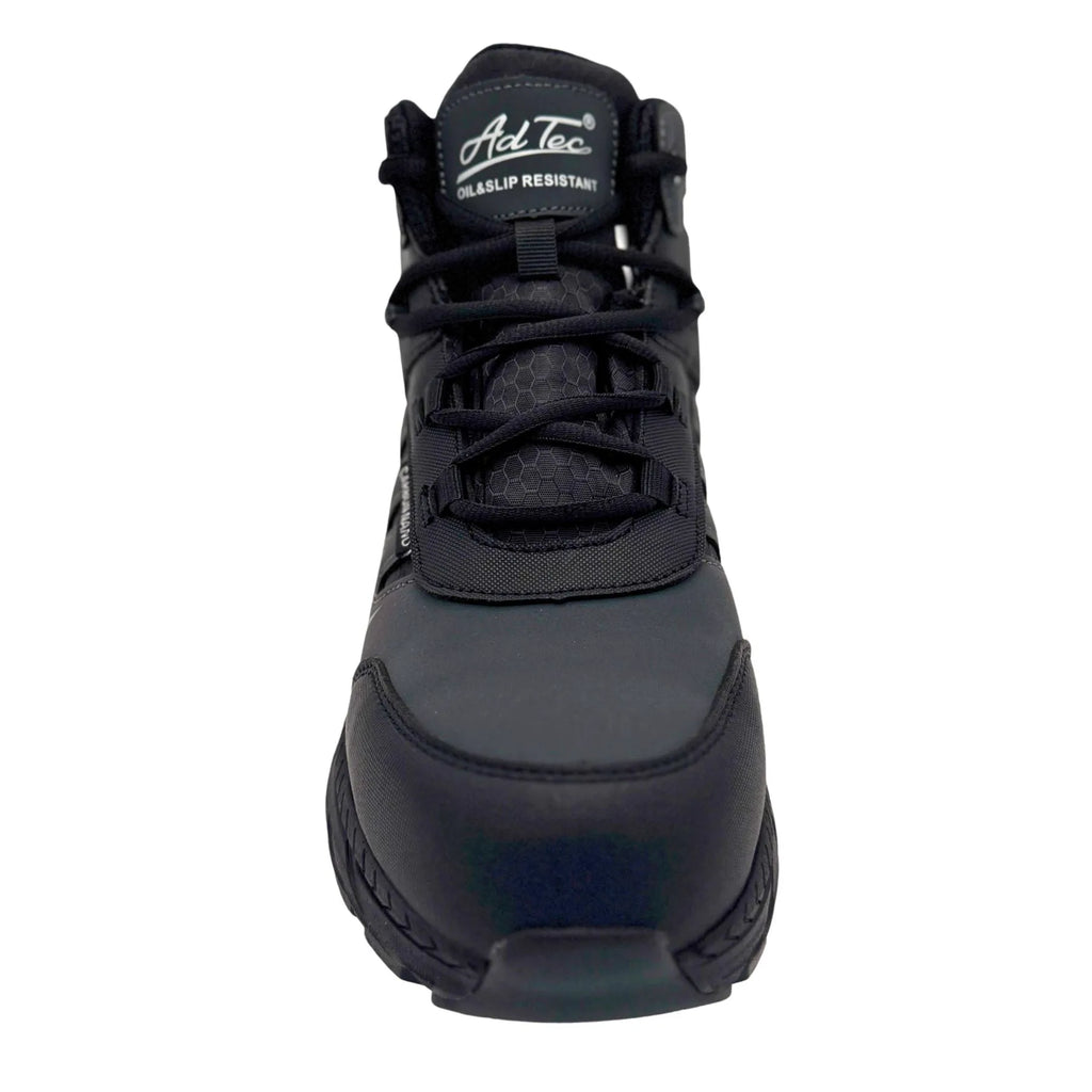 8261PR- Ultralight ESD: Women's 6" work boot: Black/Dark Grey [Nano safety toe, wp, pr, sro, ESD]