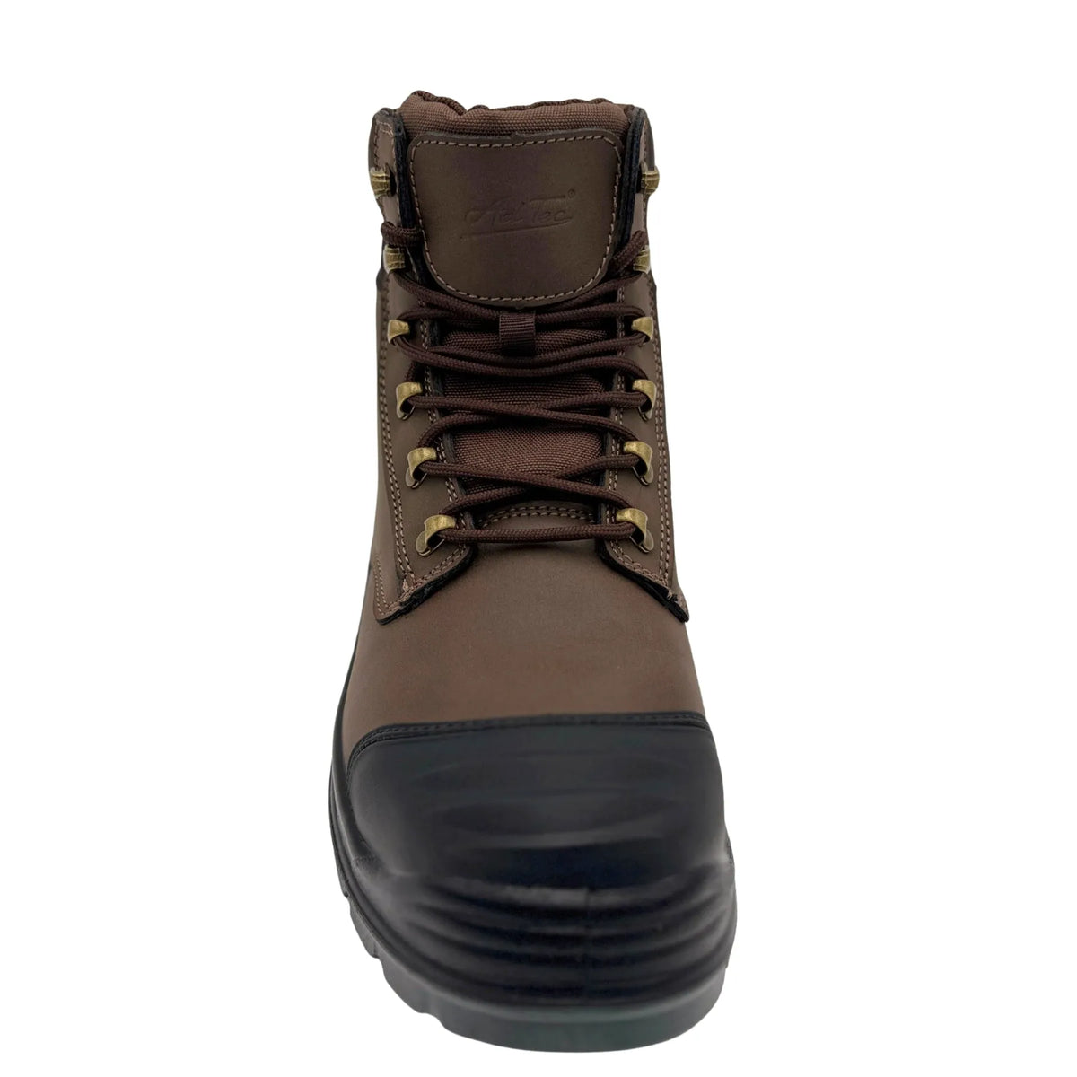 9278- Utility: Men's 6" work boot: Brown [Steel Toe]
