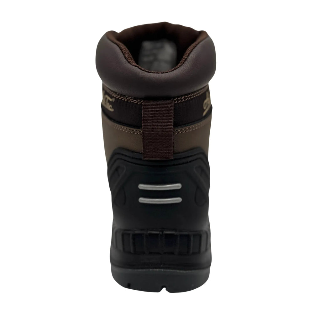 9278- Utility: Men's 6" work boot: Brown [Steel Toe]