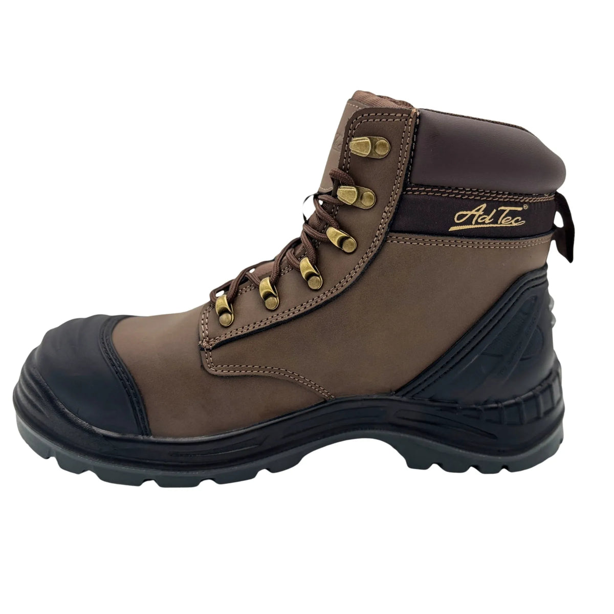 9278- Utility: Men's 6" work boot: Brown [Steel Toe]