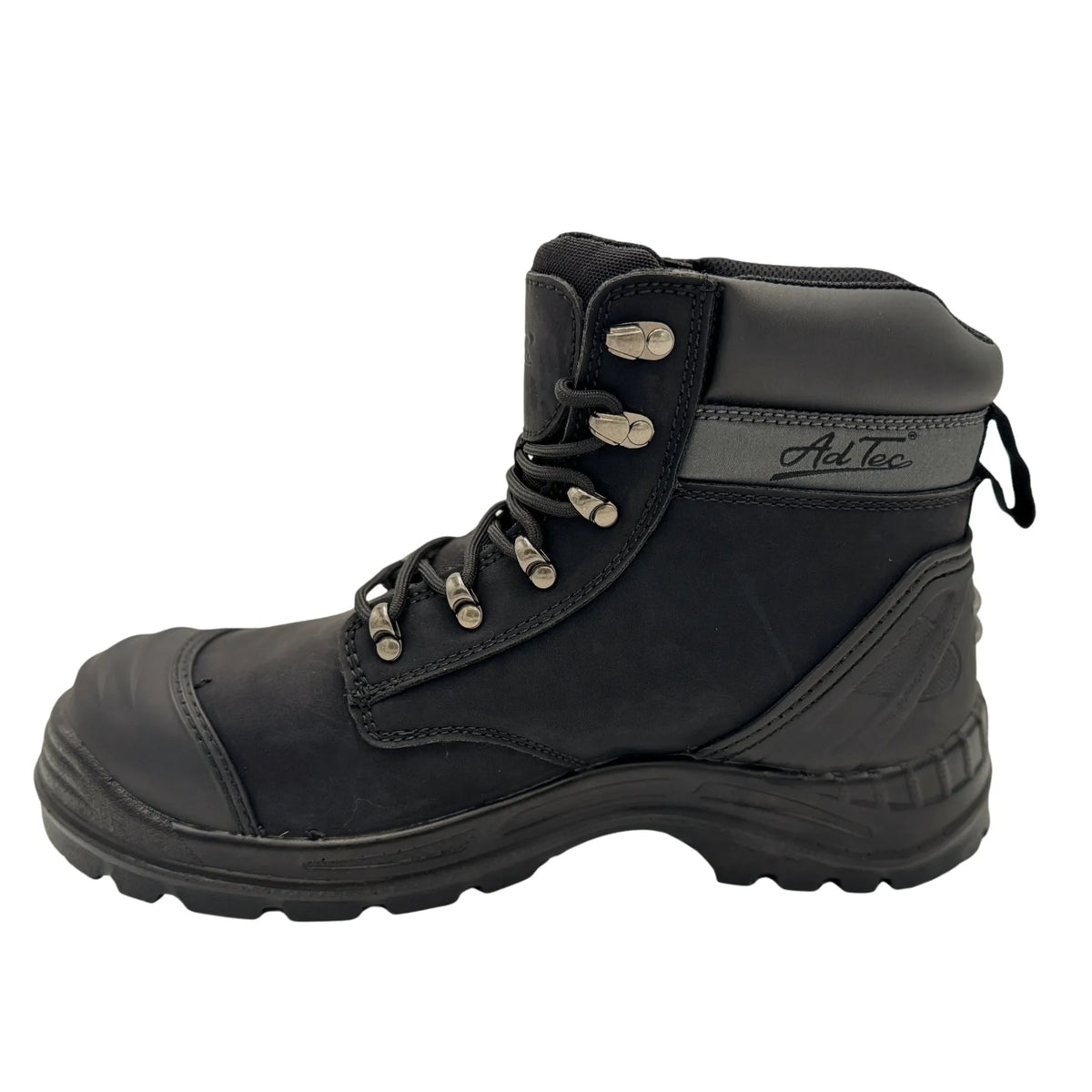 9279- Utility: Men's 6" work boot: Black [Steel Toe]