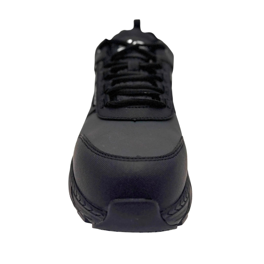 8265PR- Ultralight ESD: Women's 4" work sneaker: Black/Dark Grey [Nano safety toe, wp, pr, sro, ESD]