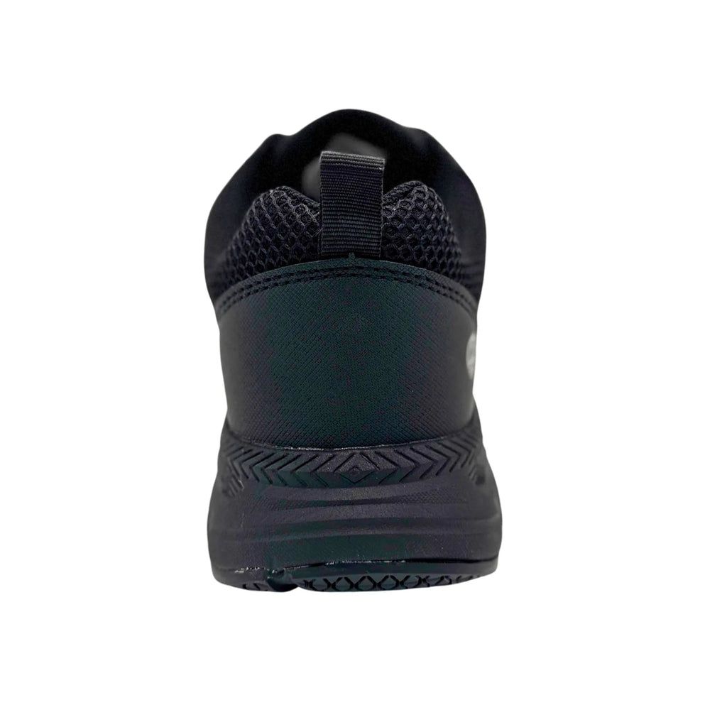 8265PR- Ultralight ESD: Women's 4" work sneaker: Black/Dark Grey [Nano safety toe, wp, pr, sro, ESD]