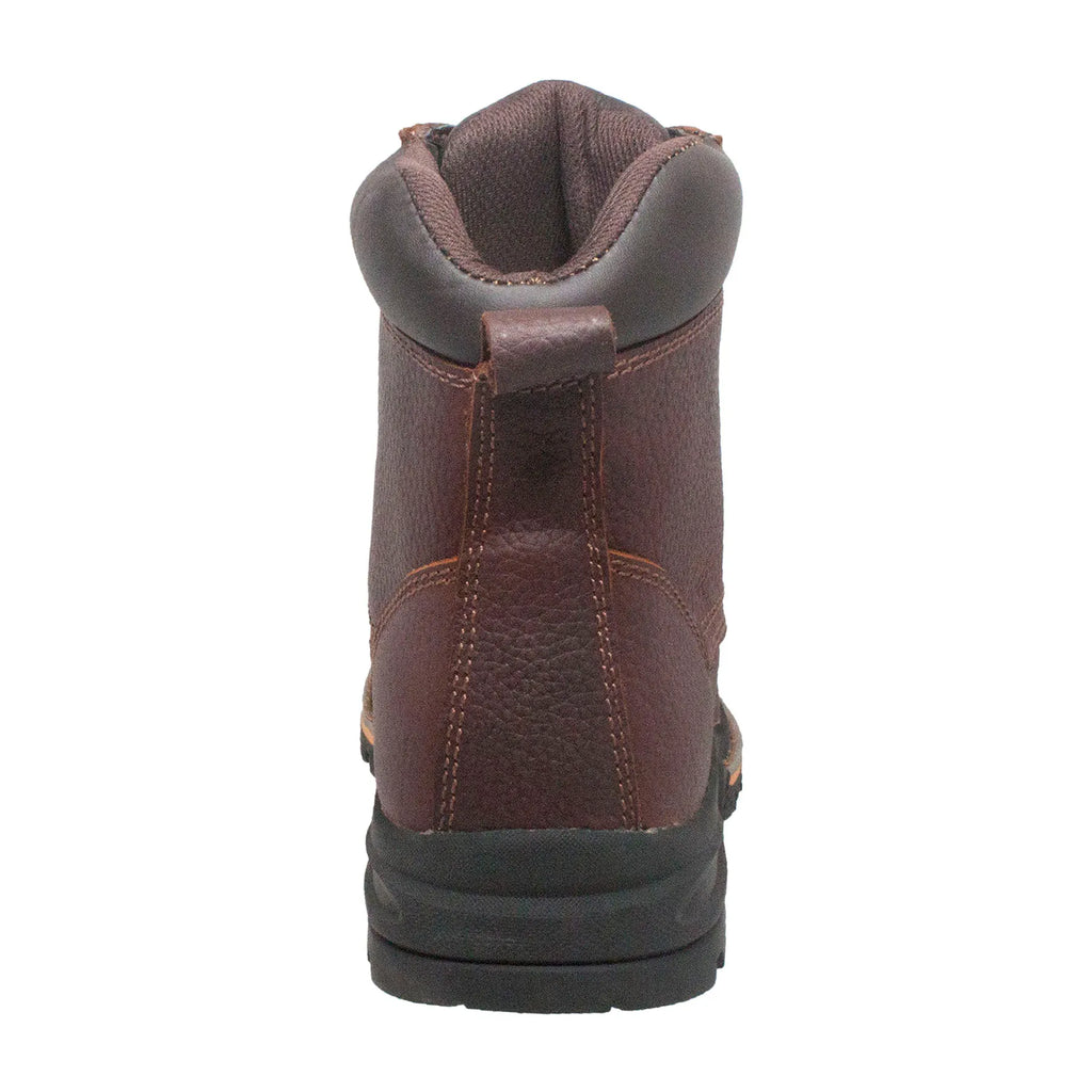 9800: Men's 6" Work Boot- brown [soft toe]