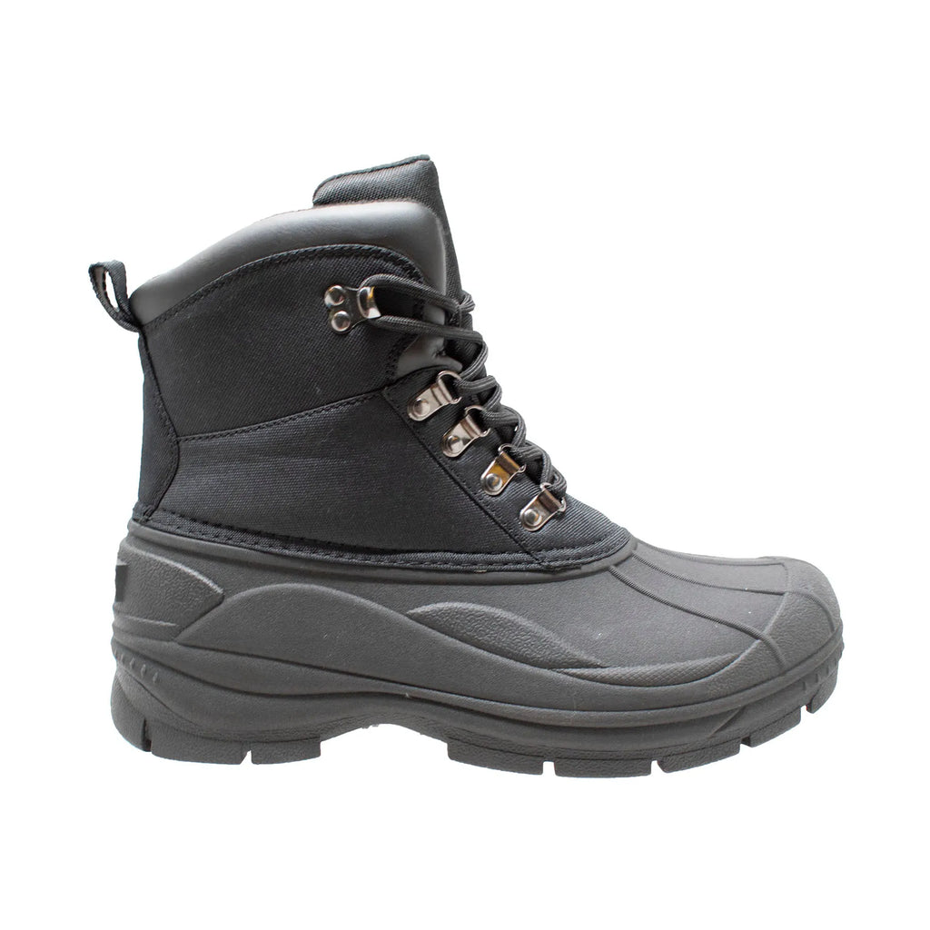 9882- Men's 6" Nylon Winter Boots - Black