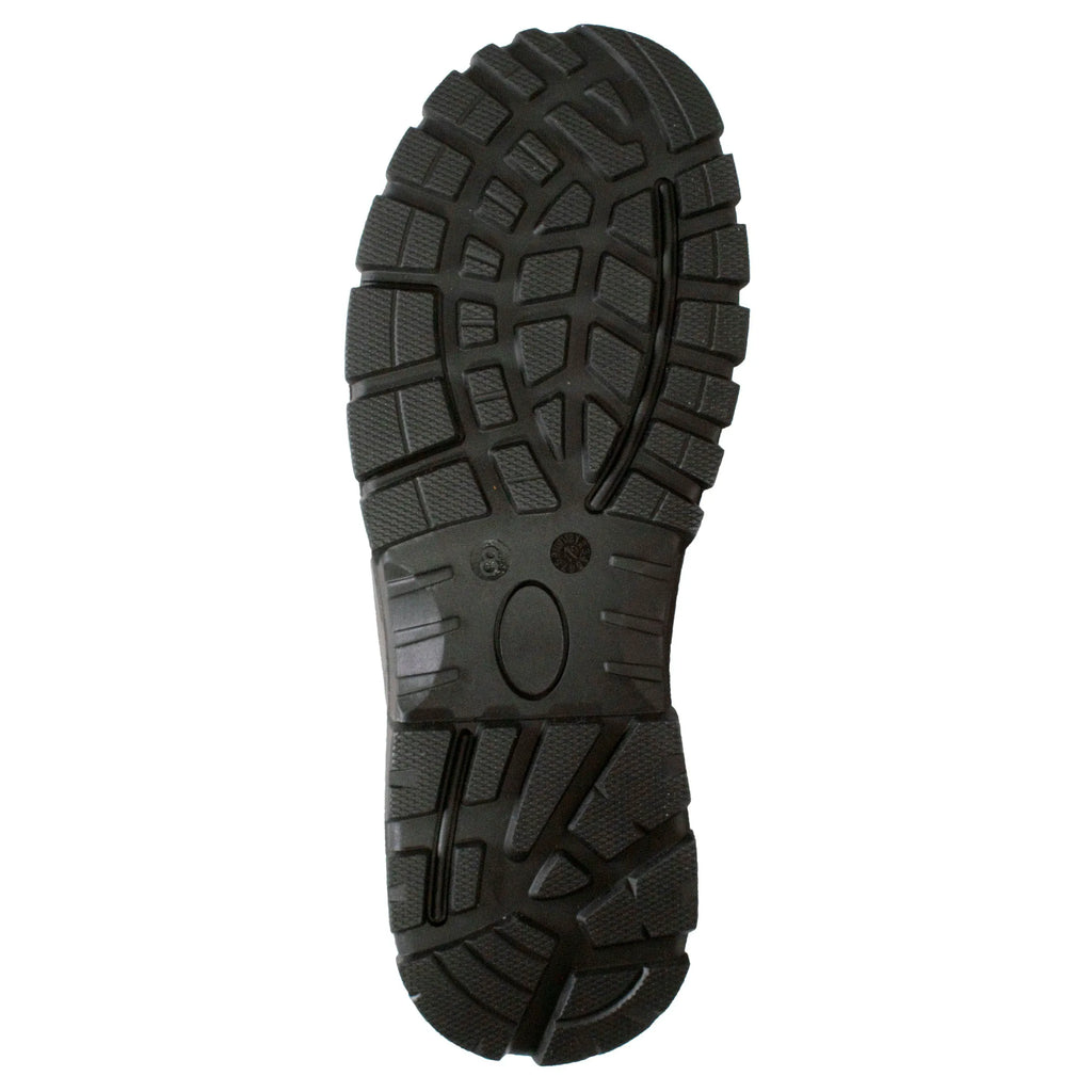 9900bk- Courier: Men 6" Work Boot- Black [comp toe, wp]