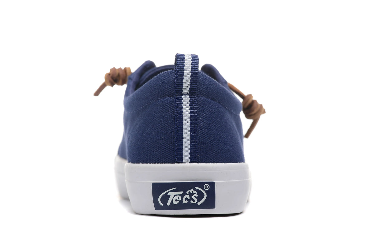 8773NV- TECS: Women Canvas Sneakers (slip-on)