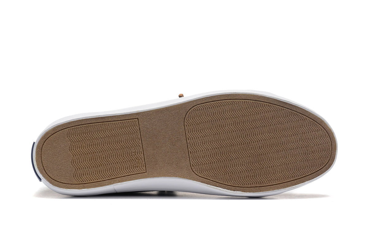 8773NV- TECS: Women Canvas Sneakers (slip-on)