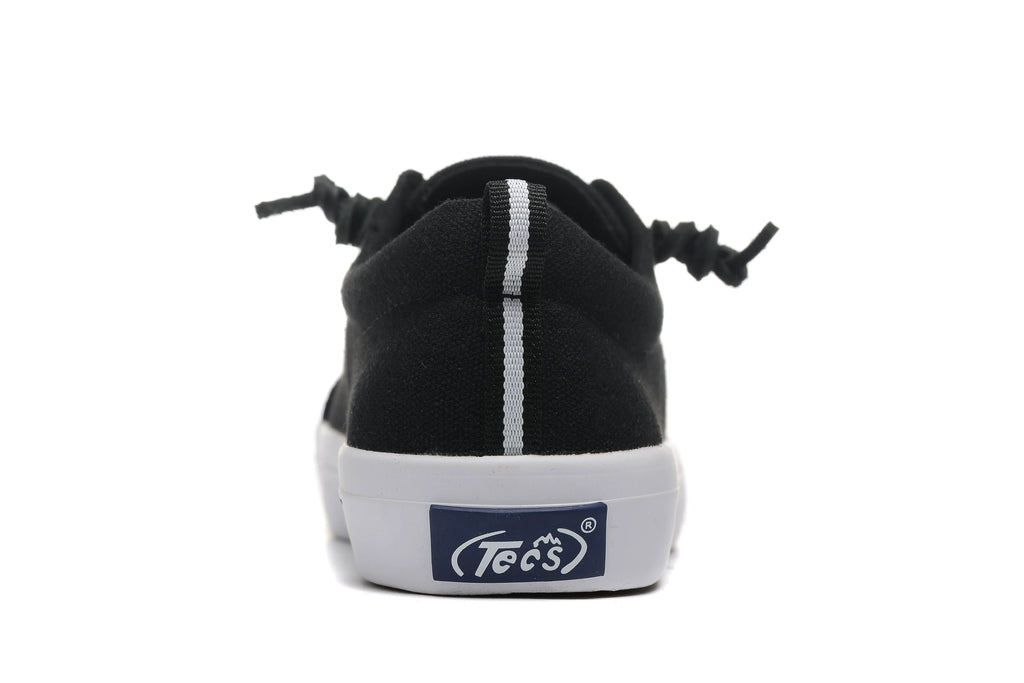 8773BK- TECS: Women Canvas Sneakers (slip-on)
