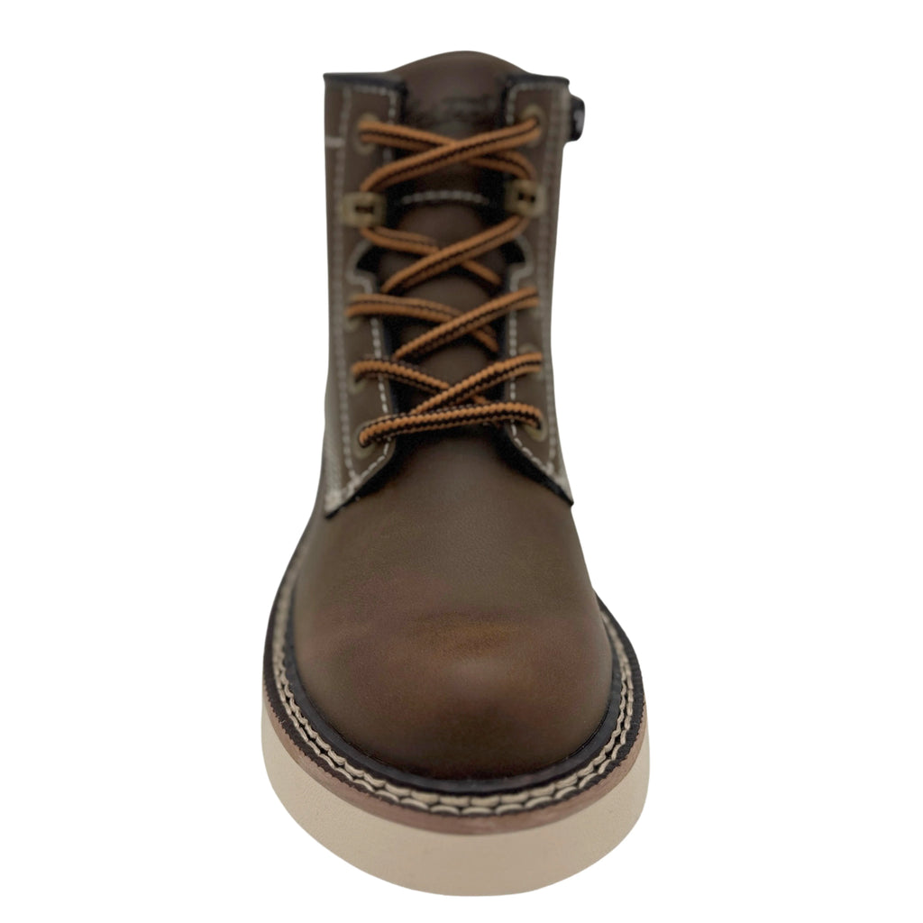 4148- Oregon: Kid's Classic Round Toe Farm Boot w/ Zipper