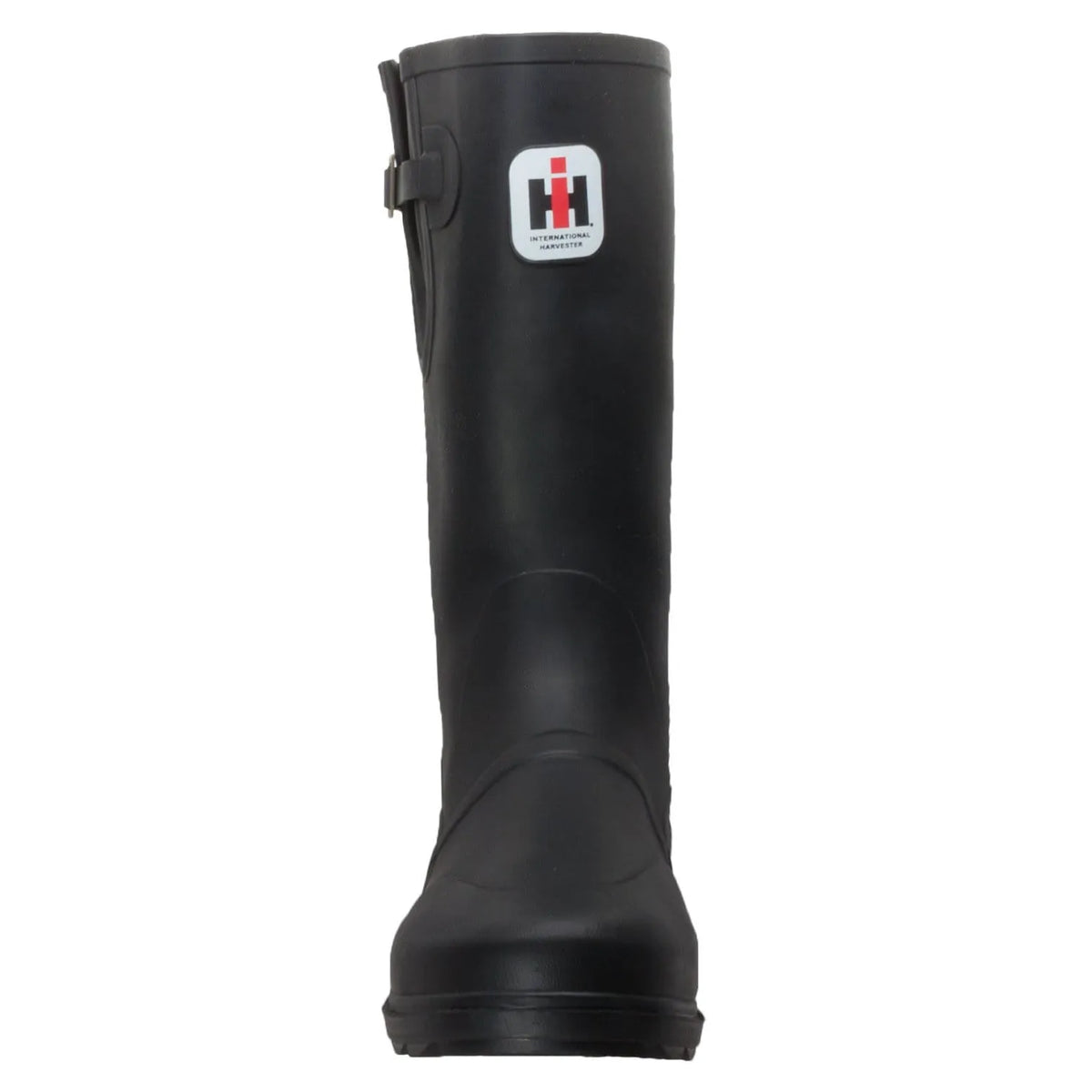 IH1002: Men's Expandable Calf Rubber Boot Black